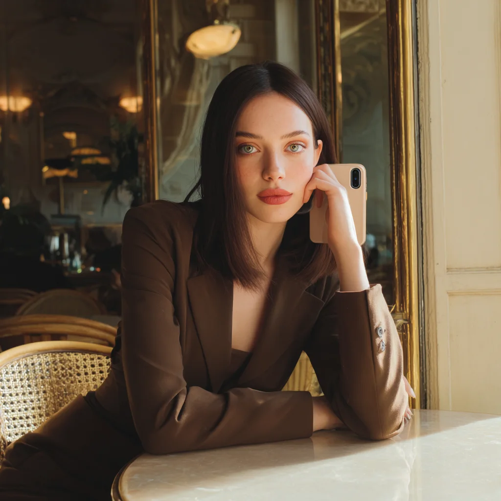 Ruby, la compagne vedette de Flirt AI, dans un portrait chaleureux et espiègle